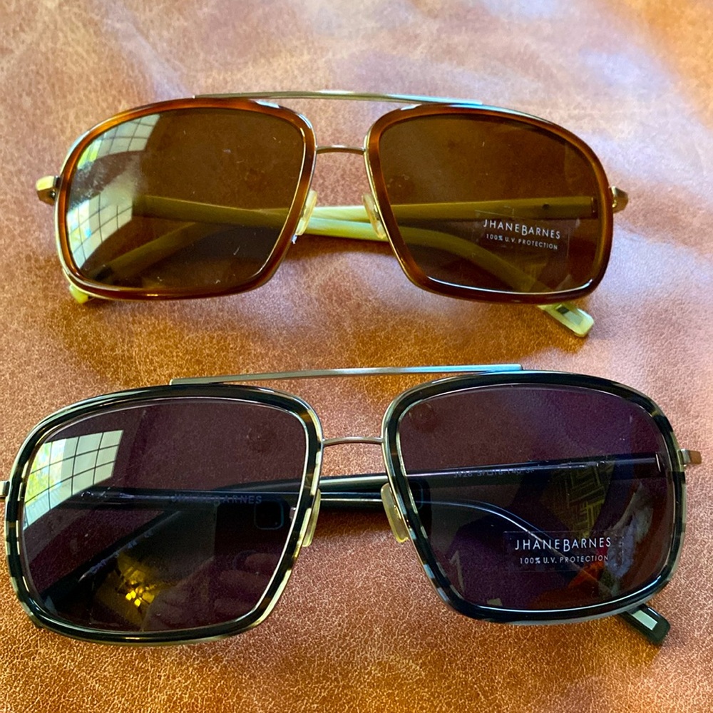 Jhane Barnes sunglasses (2 new pairs)